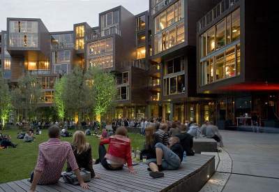 Так выглядит самое современное в мире студенческое общежитие. Фото