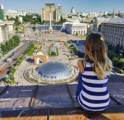 В Сети показали, как выглядит Киев с большой высоты. Фото
