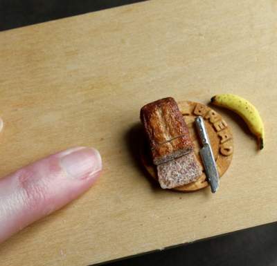 Миниатюрные макеты еды, сделанные американской художницей. Фото