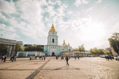 Как выглядел Киев в пасхальное утро. Фото