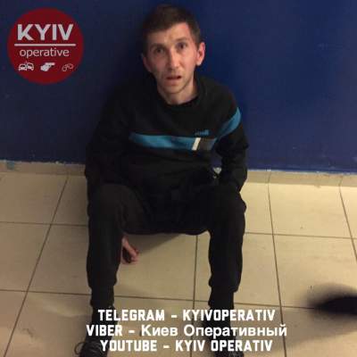 Ограбление века: парень пытался украсть в Киеве «киндеры» на 7 тысяч гривен