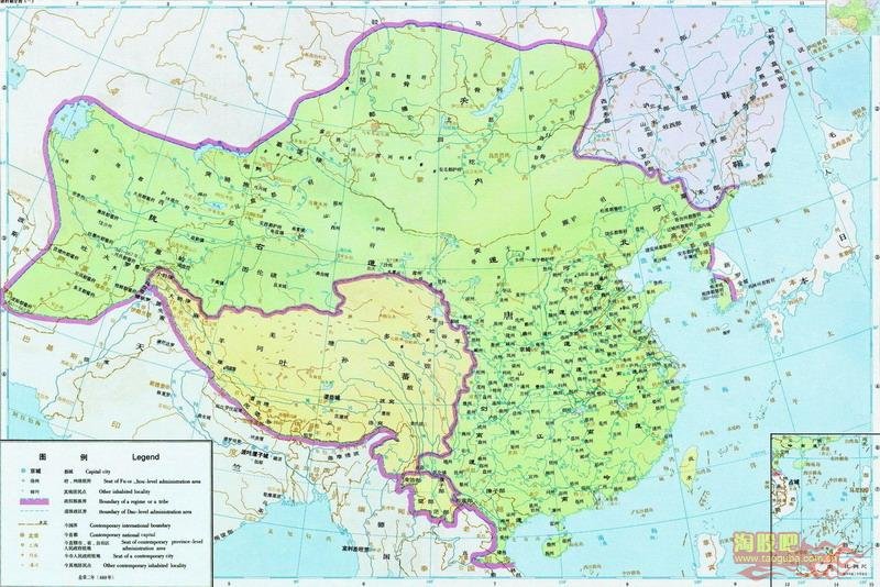 Где проходит северная граница Китая согласно школьным учебникам КНР