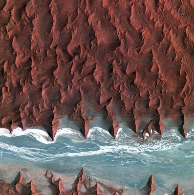 Красивые снимки нашей планеты, сделанные со спутника. Фото