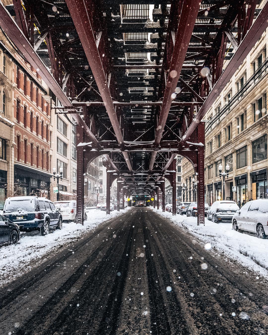 Городские и уличные снимки Чикаго от Ника Кроуфорда