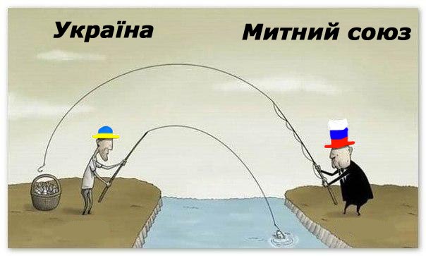 Украинцам стало сильнее хотеться в ЕС, чем в Таможенный союз
