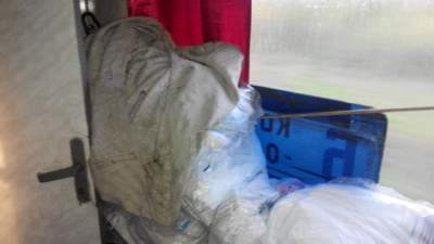 Пассажиров «Укрзализныци» возмутило состояние курортного поезда. Фото
