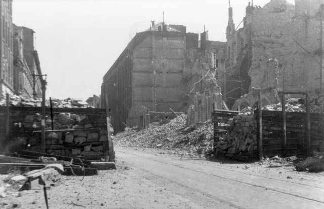 Разрушенный Берлин на фотографиях 1945 года