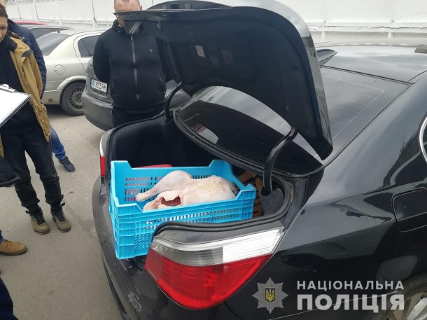 В Киевской области произошло курьезное «индюшиное» ограбление.ФОТО