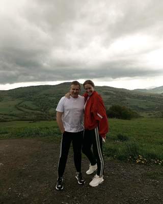 Катя Осадчая с мужем прогулялась по горам