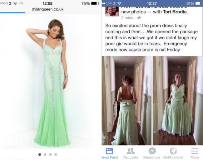 Почему никогда не стоит заказывать платье в Интернете: 14 курьезных доказательств (ФОТО)