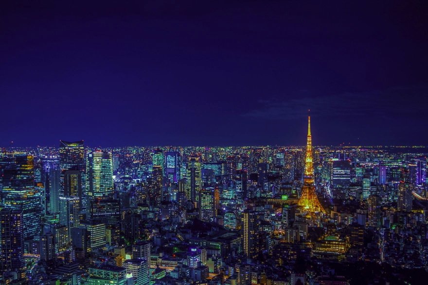 Величественный Токио на снимках фотограф из Италии (Фото)