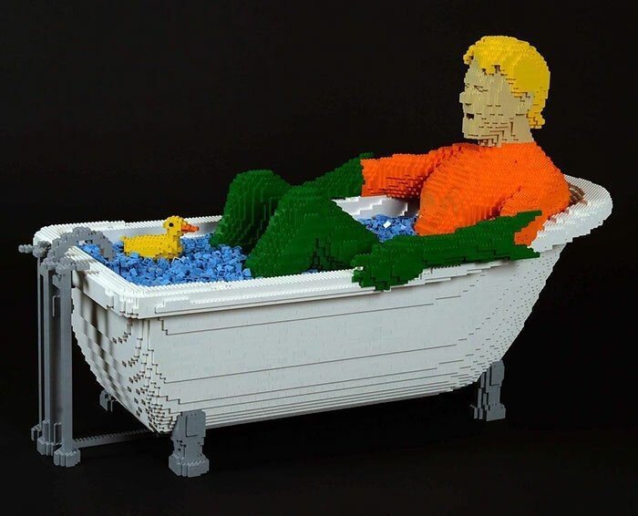 35 удивительных шедевров из деталей LEGO