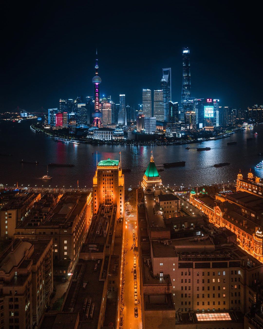 Китайские города с высоты на аэрофотоснимках Лю Цяня