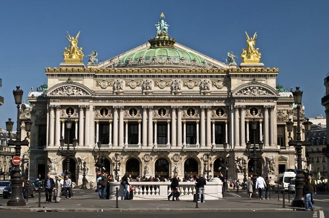 Paris Opera full frontal architecture