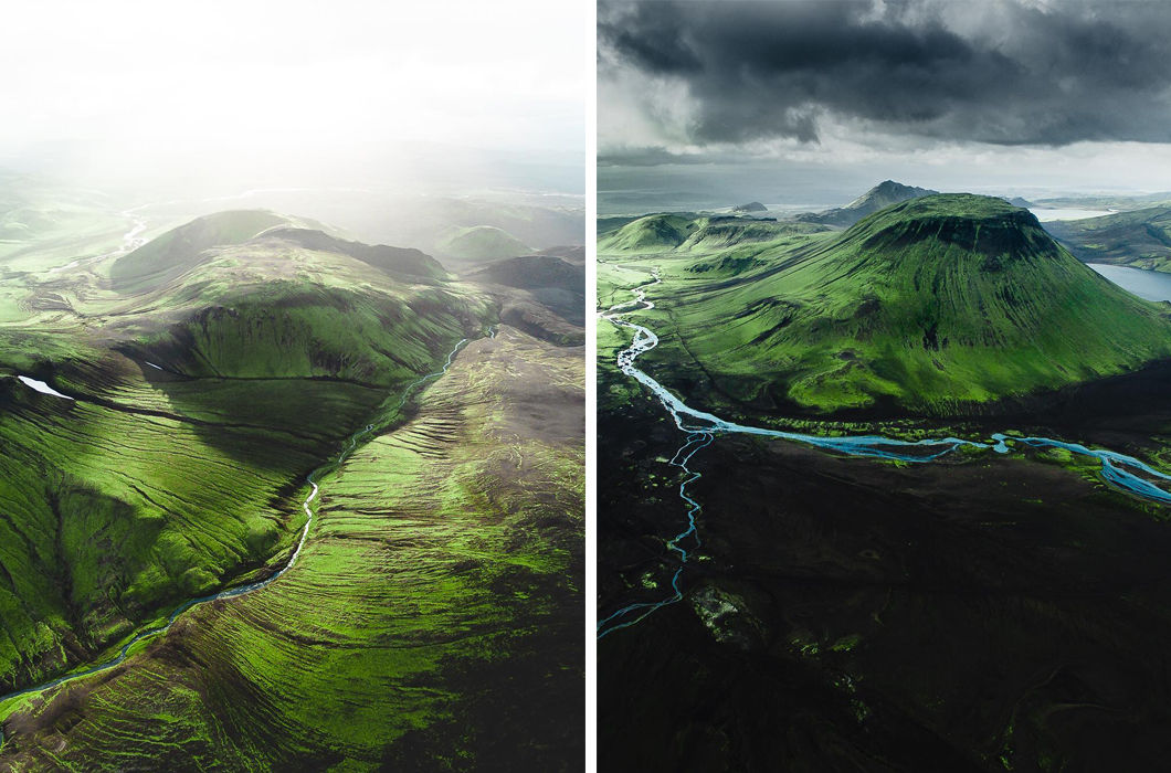 Исландия с высоты птичьего полета