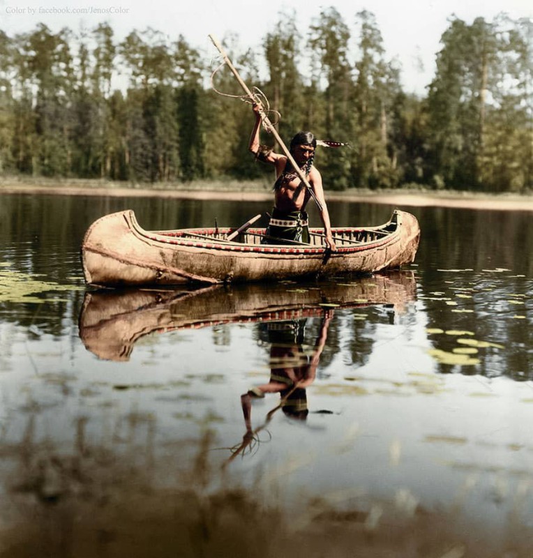 18 известных исторических фотографий в цвете