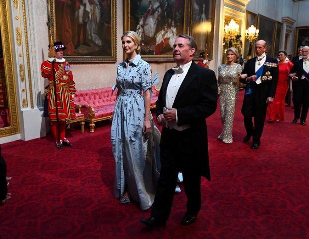 Как прошел ужин в честь Трампа, прошедший в Букингемском дворце. ФОТО