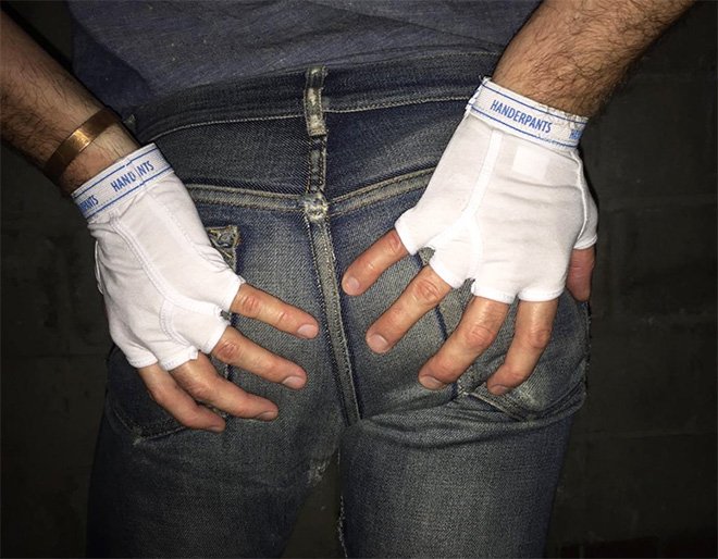 Handerpants - трусы для рук популярны в Instagram