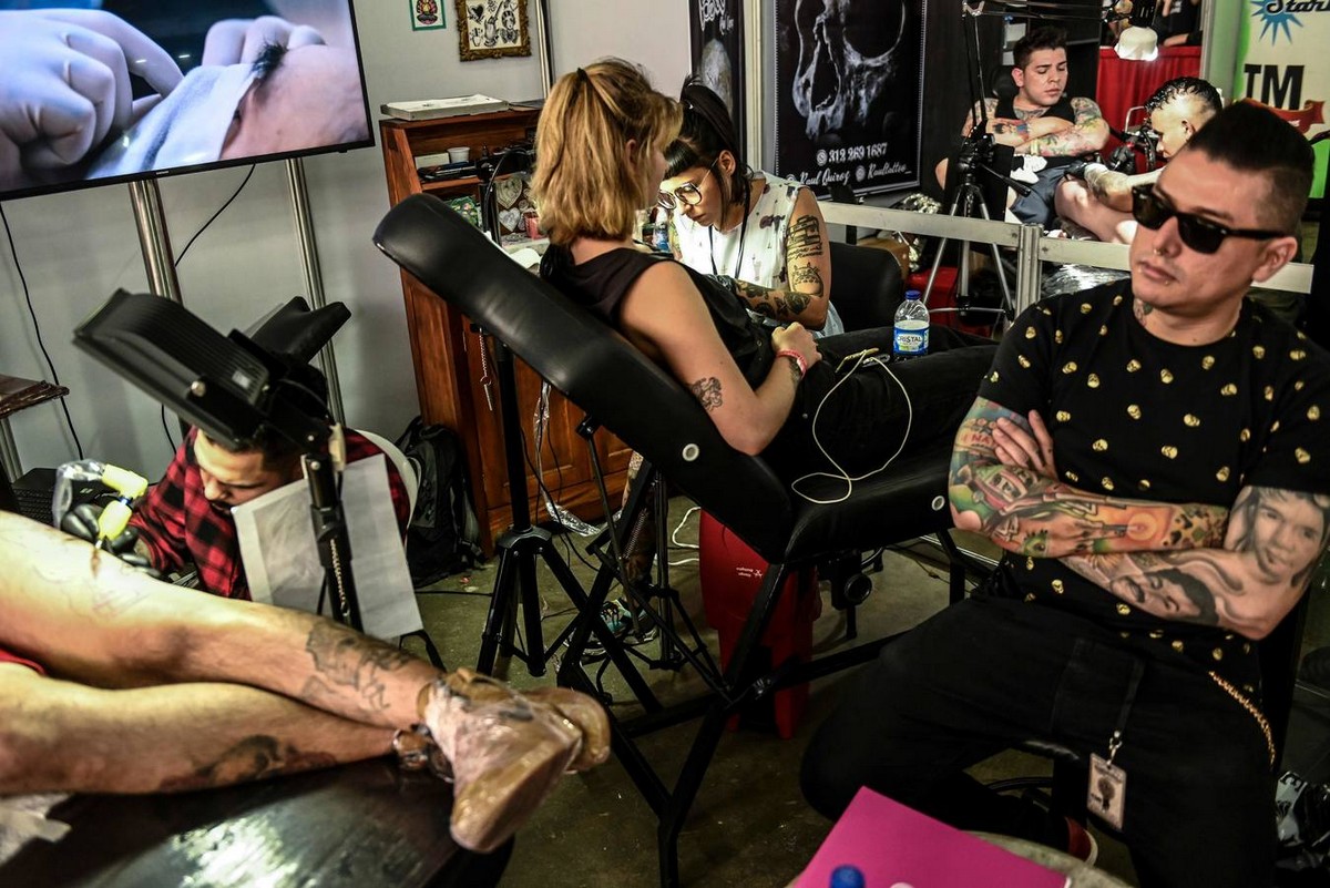 Выставка татуировок Expotatuaje 2019 в Медельине