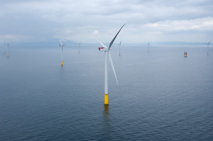 Самая крупная в мире морская ветряная электростанция Hornsea One