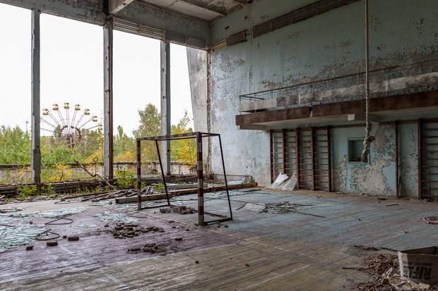 Так выглядят экскурсии в зону отчуждения Чернобыльской АЭС. ФОТО