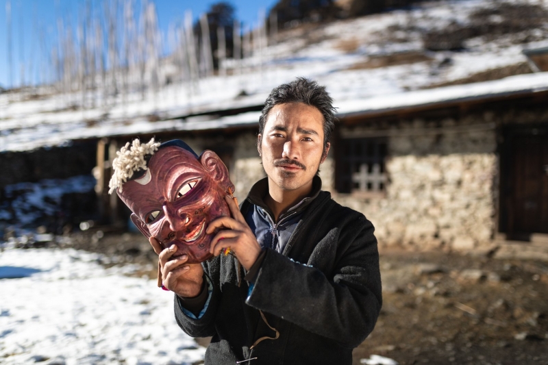 Фотограф показал жителей Бутана в проникновенных портретах. Фото