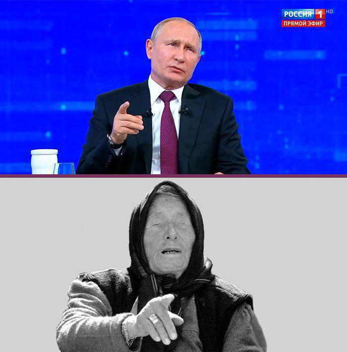 Свежие фотожабы на «прямую линию» Путина. ФОТО