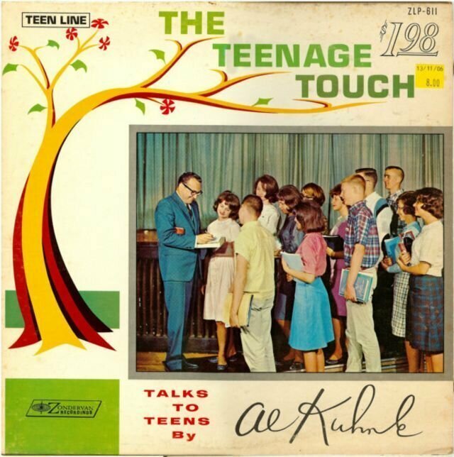 Al Kuhnle – The Teenage Touch: Talks to Teens by Al Kuhnle музыкальные обложки, обложки, обложки альбомов, обложки виниловых пластинок, ретро, старые, старые пластинки, странное