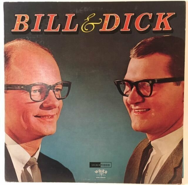 Bill Pearce and Dick Anthony – Bill and Dick музыкальные обложки, обложки, обложки альбомов, обложки виниловых пластинок, ретро, старые, старые пластинки, странное