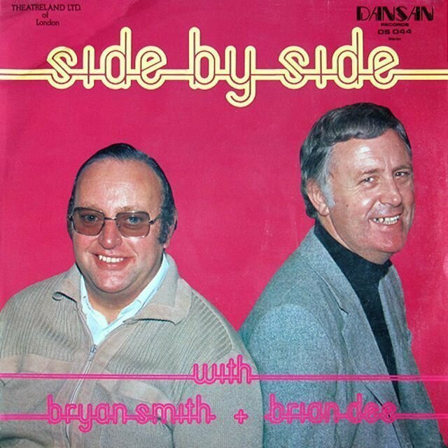 Bryan Smith + Brian Dee – Side by Side (1981) музыкальные обложки, обложки, обложки альбомов, обложки виниловых пластинок, ретро, старые, старые пластинки, странное