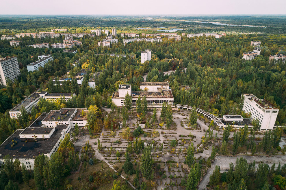 Pripyat - Lenin Square