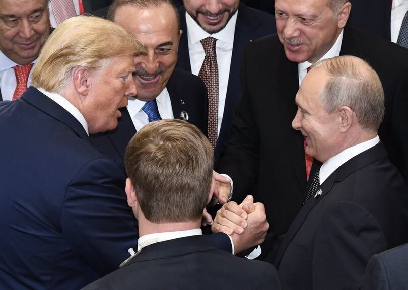 Трамп и Путин на G20