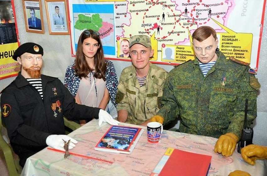 Восковые фигуры Захарченко и Моторолы из «музея» «ДНР» испугали пользователей сети