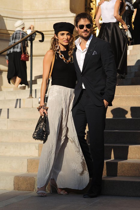 Звезда «Сумерек» появилась с мужем на Неделе моды в Париже. ФОТО