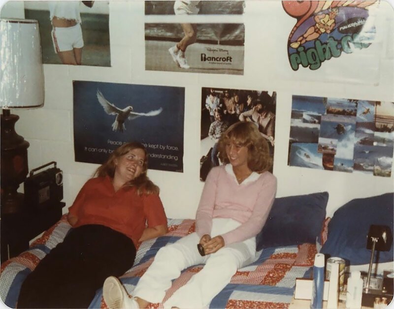 Плакаты и типичные комнаты американских подростков 80-х годов