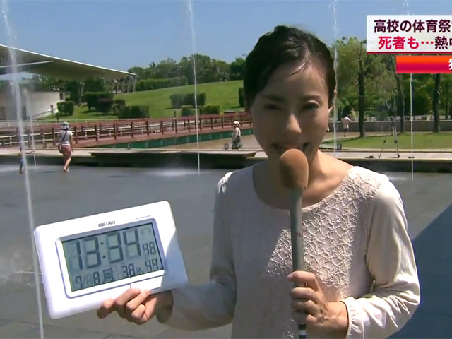 Более тысячи жителей Японии госпитализированы с тепловыми ударами