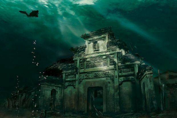 Яркие снимки древних городов, ушедших под воду. ФОТО