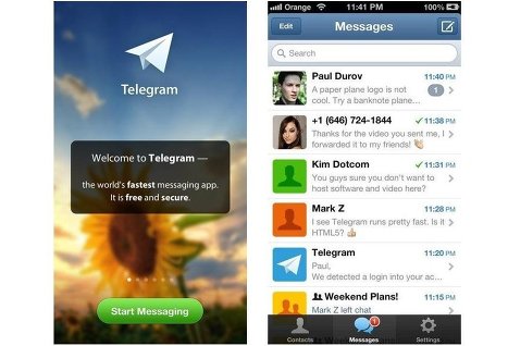 Павел Дуров представил безопасный мессенджер Telegram 