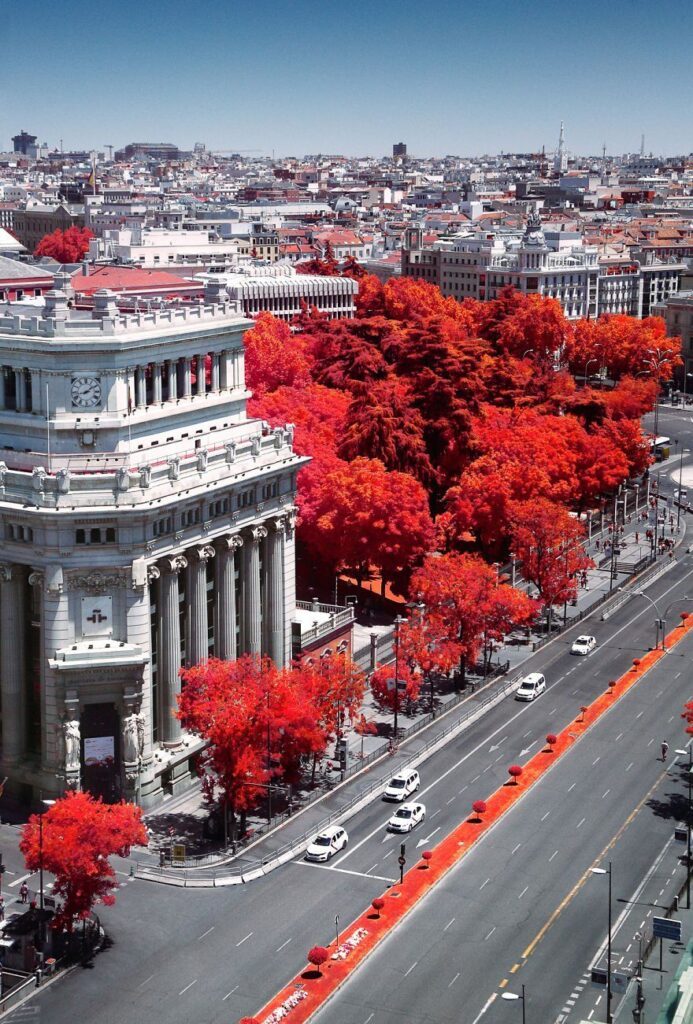 Красочные снимки Мадрида, сделанные через необычный фильтр. Фото