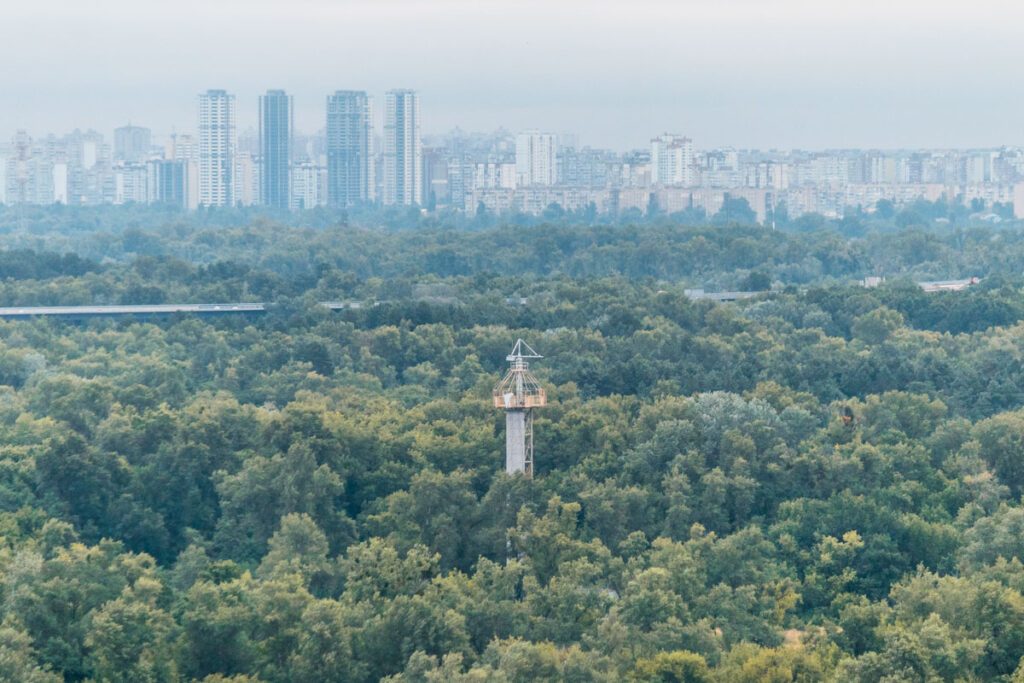 Рассвет в Киеве с лучших обзорных площадок. Фото