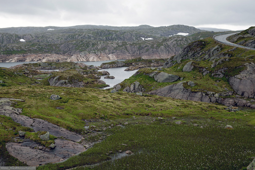 Виртуальное путешествие по горам Норвегии. Фото