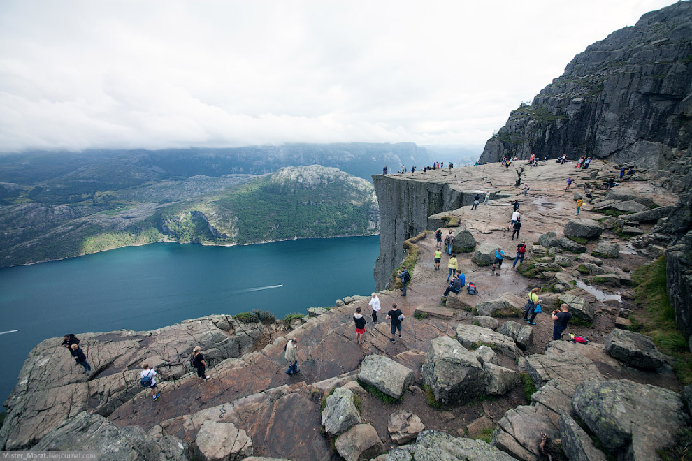 Виртуальное путешествие по горам Норвегии. Фото
