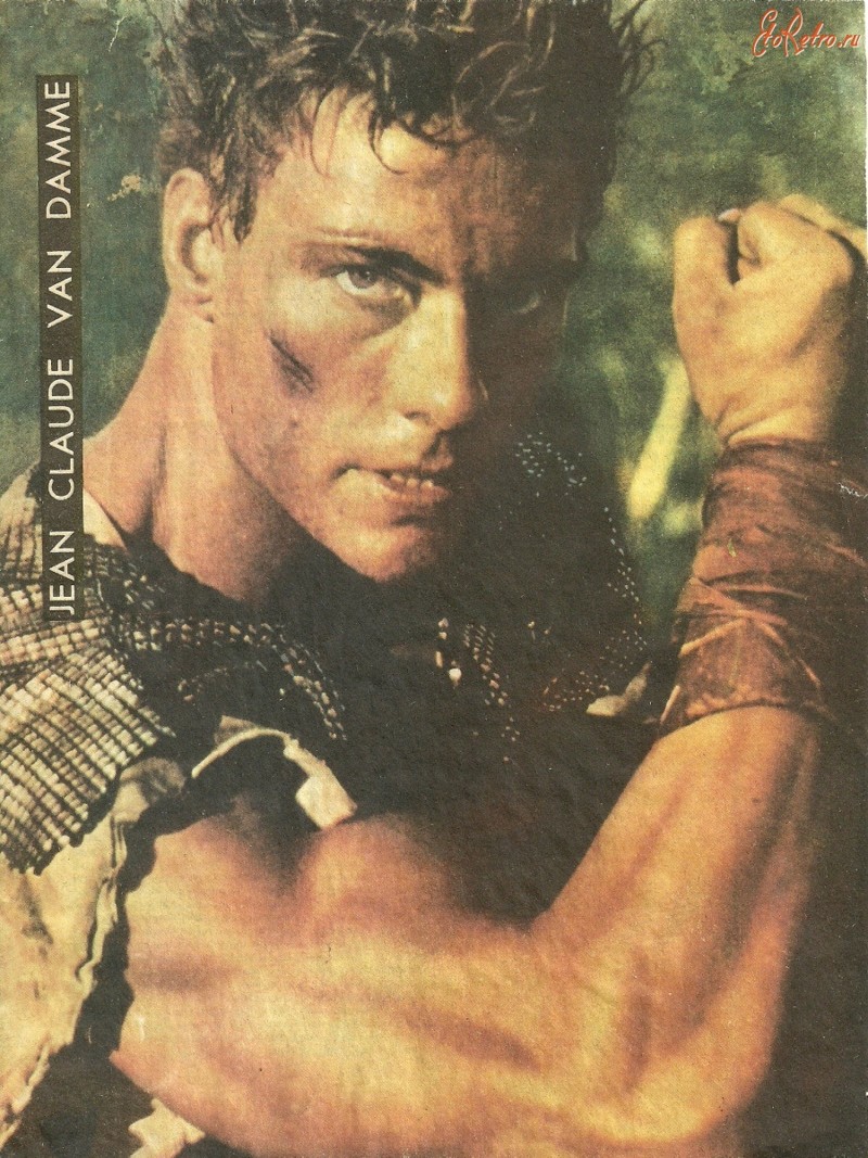 Плакаты с героями боевиков 80-х - 90-х годов
