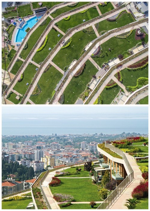 В Турции построили висячие сады. ФОТО