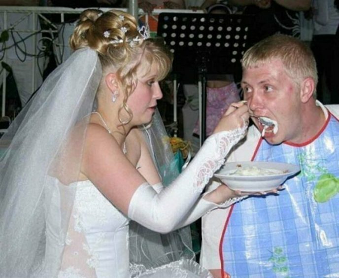 Курьезные свадебные фото, за которые должно быть стыдно. ФОТО