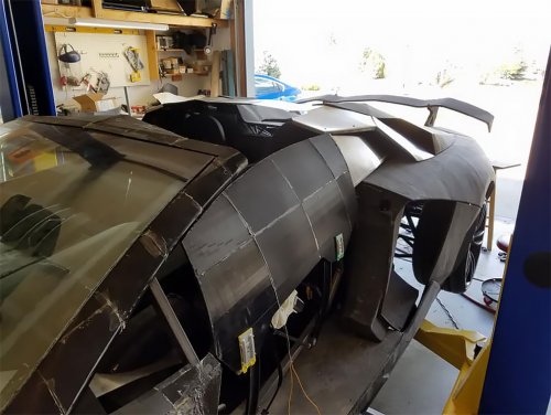 Уникальный Lamborghini, построенный с помощью 3D-принтера. Фото