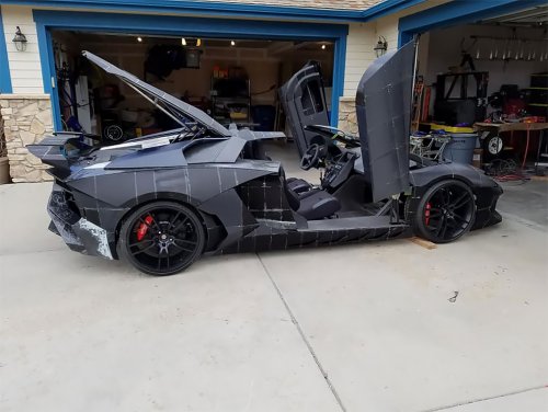 Уникальный Lamborghini, построенный с помощью 3D-принтера. Фото