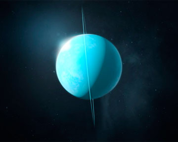 Вблизи Урана обнаружен первый "троянский" астероид