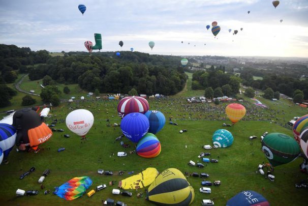 Живописные снимки фестиваля воздушных шаров. Фото