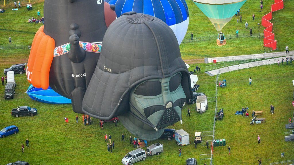 Живописные снимки фестиваля воздушных шаров. Фото